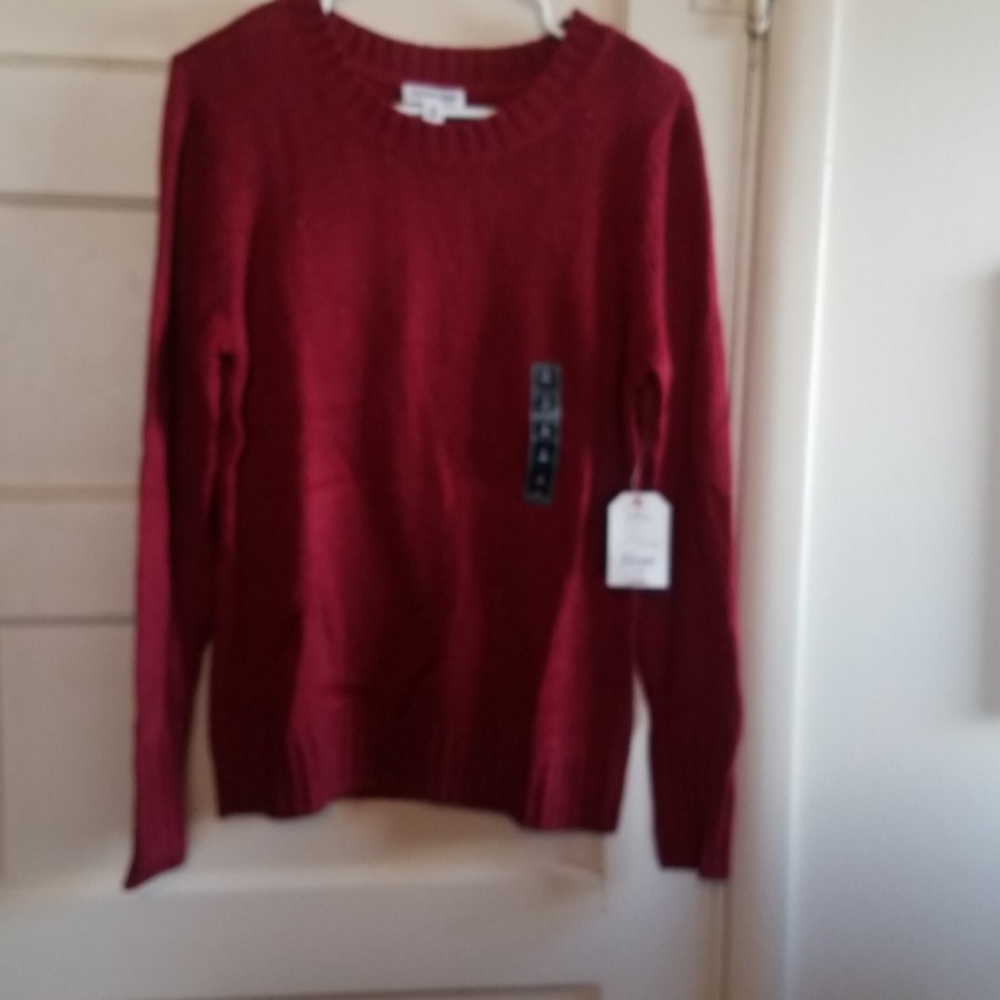 Red sweater